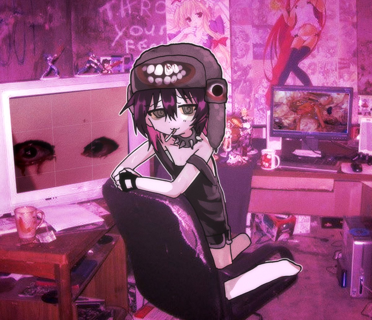 Hello new people I uh don't really know how y'all ended up here but I'm sorry if you stay, my tweets aren't that interesting but uhm yeah