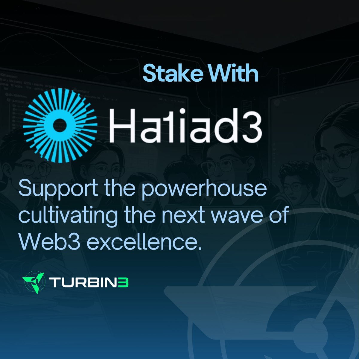 Wen impact!?
Make it happen now 💪

Stake your $SOL at ha1iad3.com