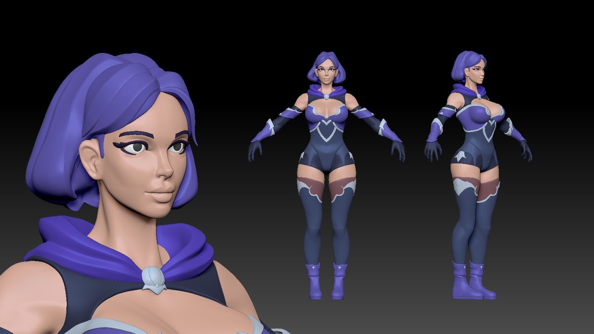 heredia_guillen's tweet photo. WIP mage character
#3d #gameart #3dart #zbrush #Digital3D #stylizedmaterials #3Dcharacter https://t.co/GEMK7TqV4P