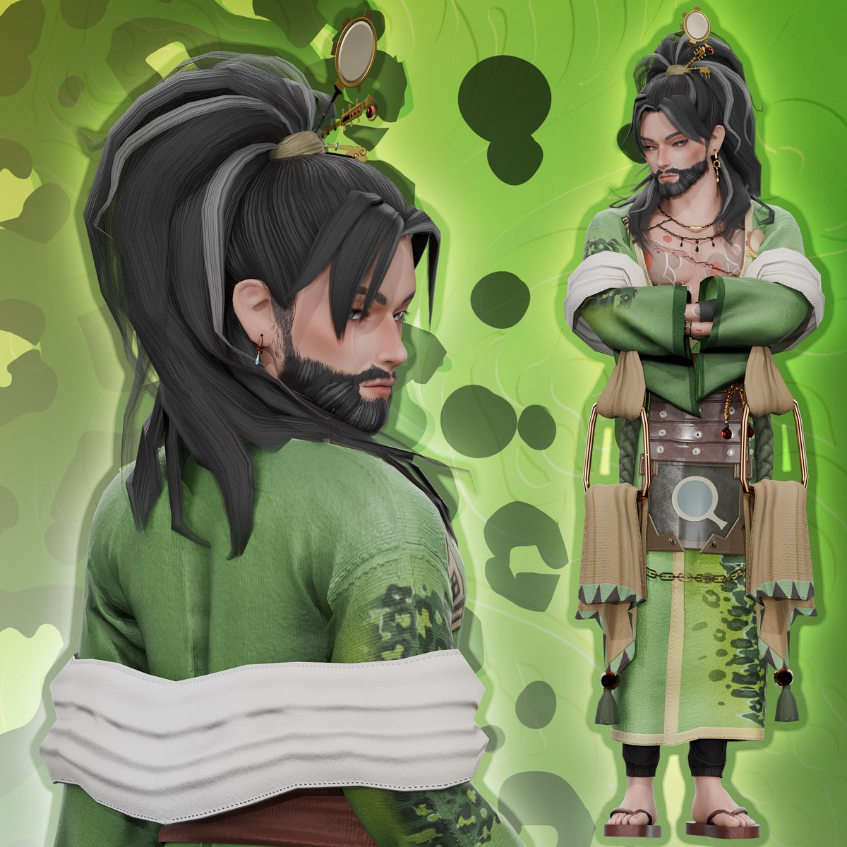 DreamMomoCity's tweet image. 🐟Momo City🏯
Meet Oda Ichigo. He is a retired detective of district 2, he lives in the neighborhood where he likes to relax and pass his time working out. He is the Uncle of King, who he tries to keep out of trouble.
#ROBLOX 
#Momocity