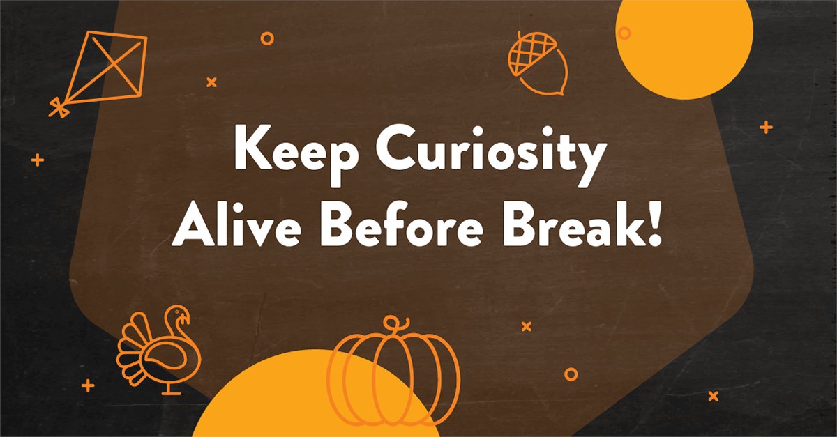 ExploreLearning's tweet image. Keep curiosity alive before the break!🍁Find quick, creative strategies to make the week before Thanksgiving fun, focused, and full of learning.👉Read the full article: bit.ly/4qWKsxS

#ExploreLearning #TeachingIdeas #StudentEngagement