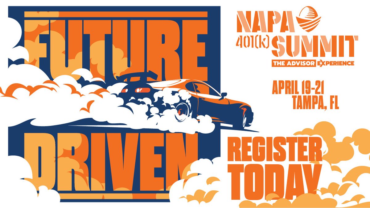 🏎️ Sharpen your strategy, expand your expertise, and get inspired.
The NAPA 401(k) Summit is where advisors level up — with fresh insights, real-world solutions, and connections that last.

Register today: ow.ly/zabl50XgwPR
#NAPA401kSummit #TheAdvisorExperience
