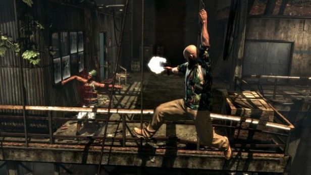 Jambuckett's tweet photo. How to make gun fights more interesting:
1. Use elevation (high ground vs low ground advantages)
2. Enemies "appear" suddenly (immediate threat, changes player behaviour)
3. Aggressive enemies (organically changes fight dynamics)
Any others?
#gamedev #indiegamedev #enemyai https://t.co/FEM8h25R40