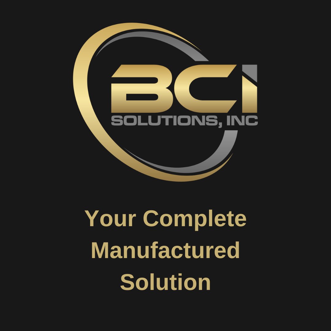 BCISolutionsInc's tweet image. Looking for a partner who can take your product from idea to reality? BCI Solutions, Inc. is your complete manufactured solution. Our expertise and technology ensure your project is built for success.  #manufacturing #solutions #machining #USAMade #StatusQuoSucks