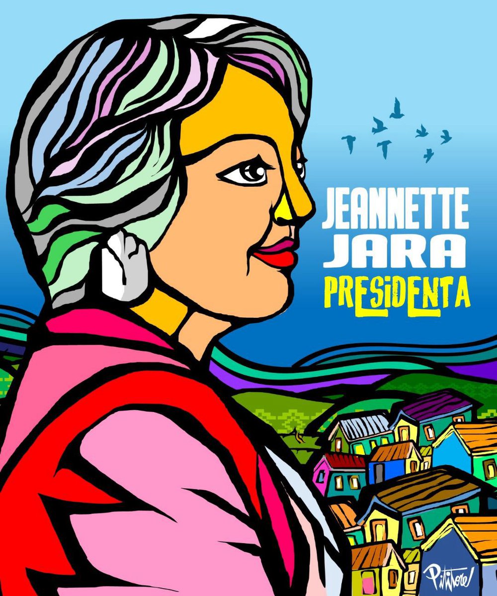 Es mañana, es mañana...
El Pueblo elige a su Presidenta #JeannetteJara en Primera Vuelta, aunque no lo creas Ganaremos nosotros, los más sencillos Ganaremos.