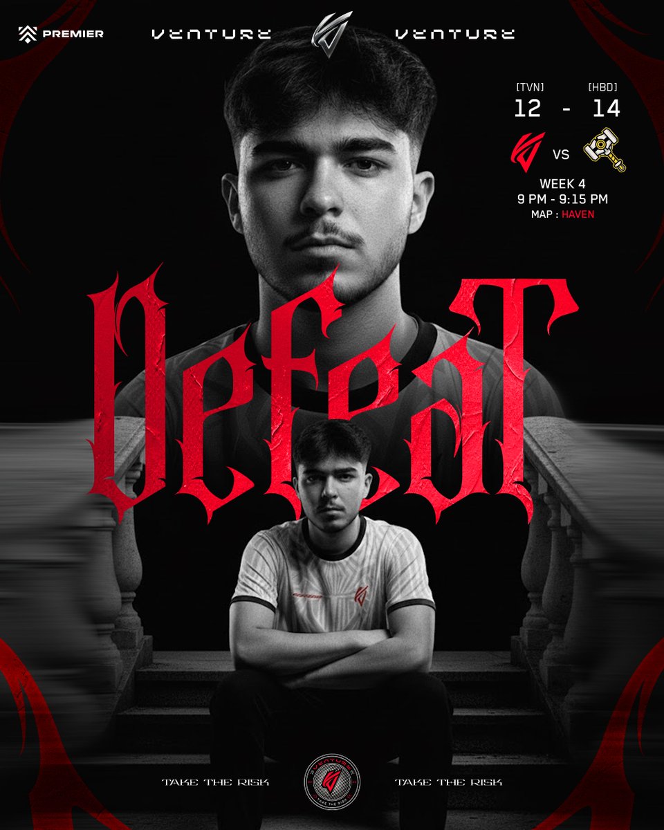 teamventure_gg's tweet image. Premier Contender Ligi&apos;nin 4. haftasını 0-2 kapatıyoruz.

🆚Haberedersinknk / 8 - 13 
🆚@Haddinibilbaogg / 12 - 14 

#TAKETHERISK | #TVNWIN