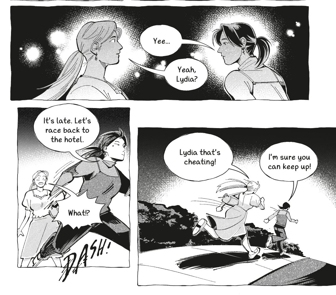 this is the reality of making GL... and why you should support my rival figure skaters yuri