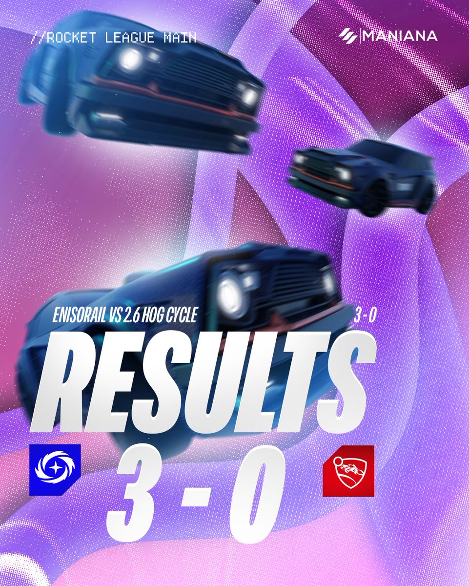 Enisorail's tweet photo. 🏎️ | RocketLeague
Ils ne s'arrêtent plus !!! Prochain match très bientôt ! 🤩
Ggs #HOTCYCLE
#ConquereTheNight 💫 https://t.co/vEML55X8ZH