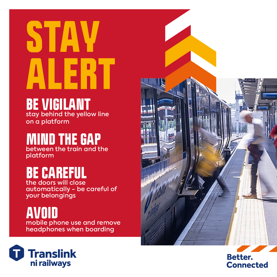 EnterpriseTrain's tweet image. Safety is our top priority - always stay vigilant, especially on platforms and when boarding and getting off the train. #gosafe