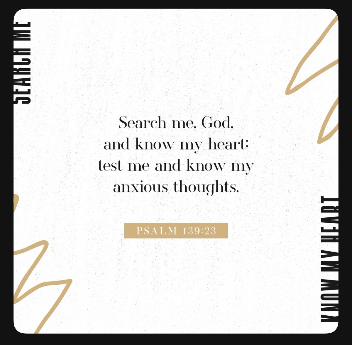 sjacksonlibnat's tweet image. This Sunday, let’s invite God to search our hearts, quiet our worries, and renew our minds. 🌿 
#SundayInspiration 
#SundayScripture