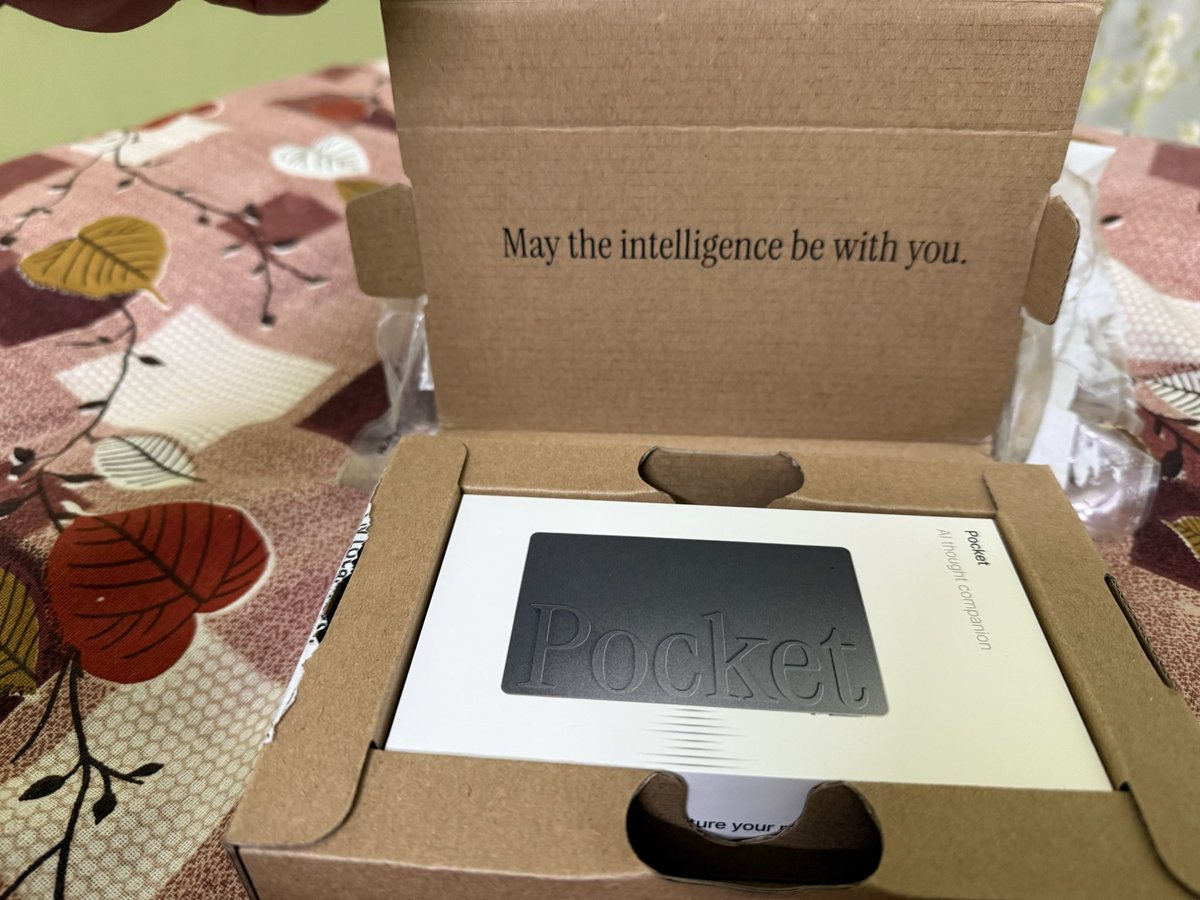 Look what just arrived sharing detailed feedback soon <a href="/AkshayNarisetti/">akshay</a>