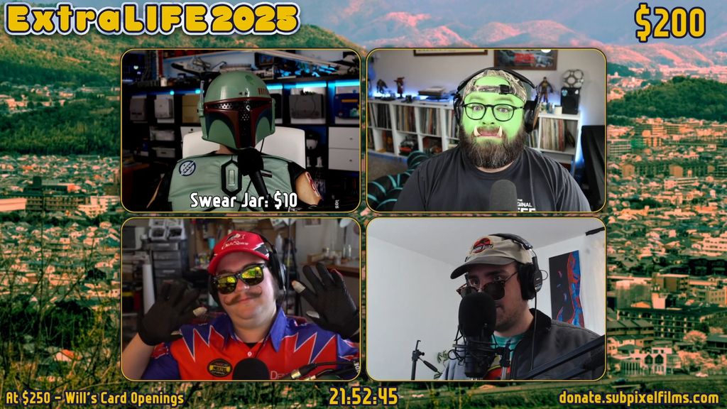SubpixelTeam's tweet photo. We've got costumes galore! #ExtraLife #Subpixel
https://t.co/FDAFeZWbj8 https://t.co/Po7omF1oTv