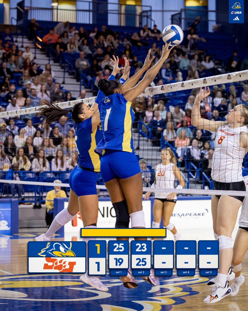 Delaware_VB's tweet image. Set 2⃣