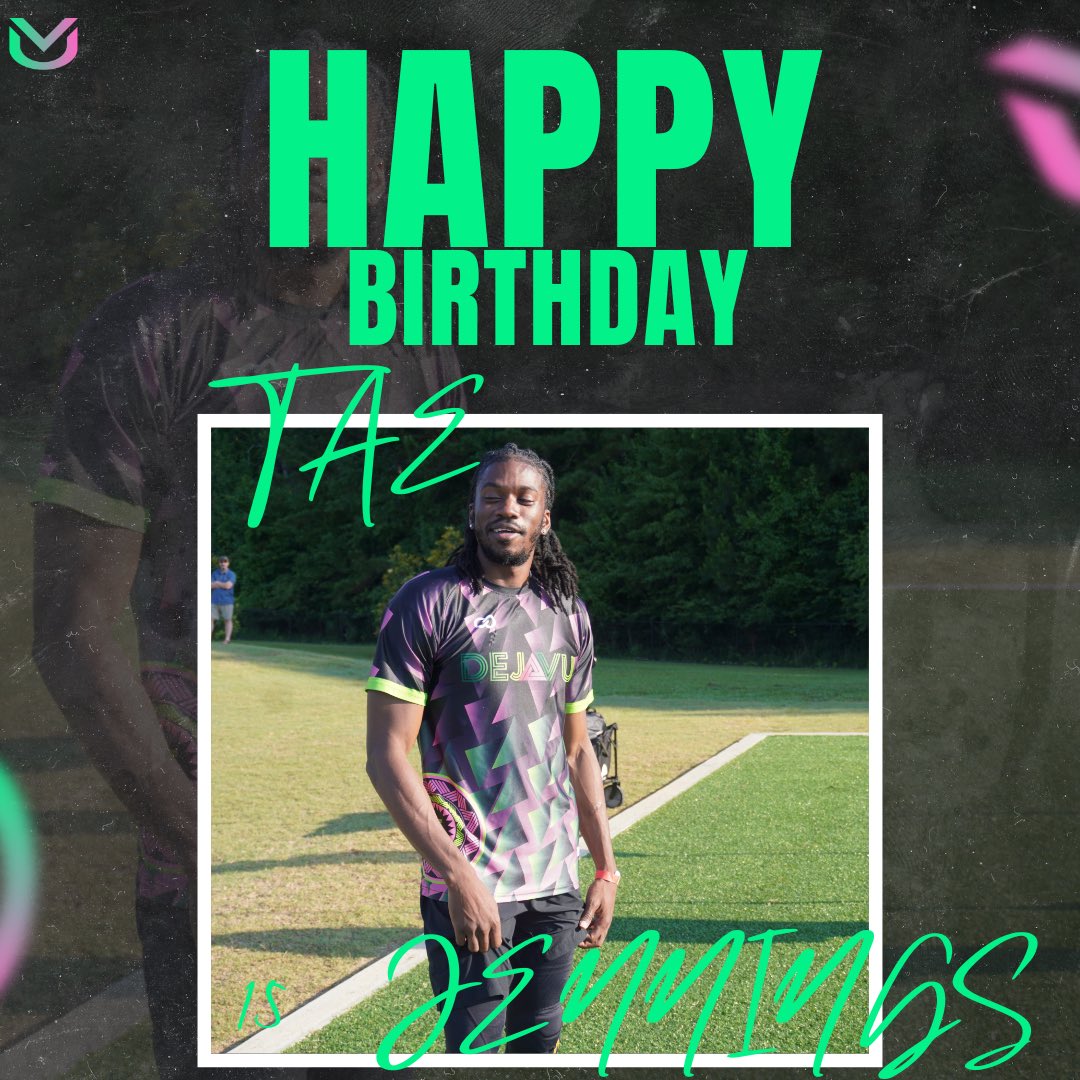 Wishing a Happy Birthday to our very own Tae Jennings🎂🥳
#BirthdayFeeling