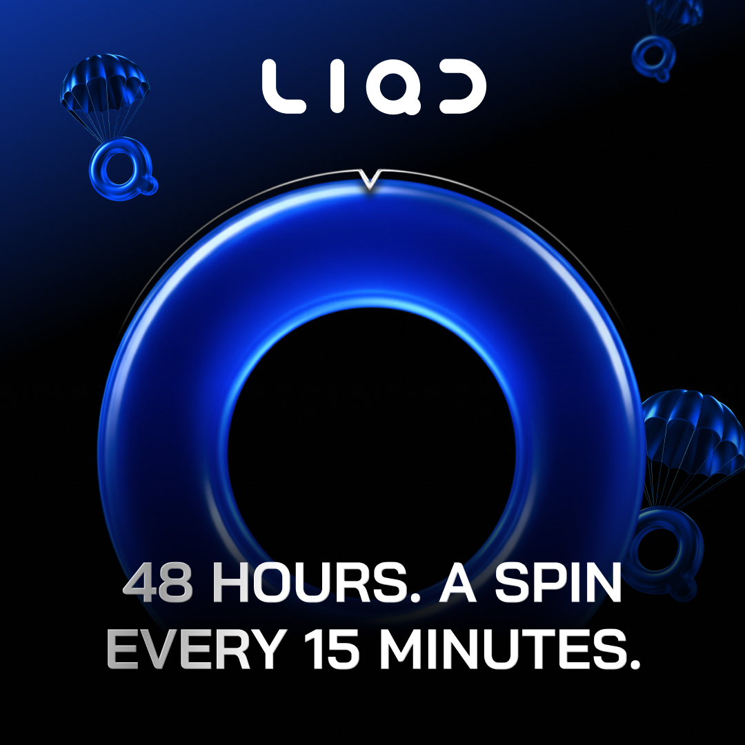 Non-stop Wheel is here. 🎡

Cooldown dropped from 1 week to 15 minutes.

We did it so you can degen harder on Coinflip.

48 hours of pure chaos.

🔗 liqd.gg/spin