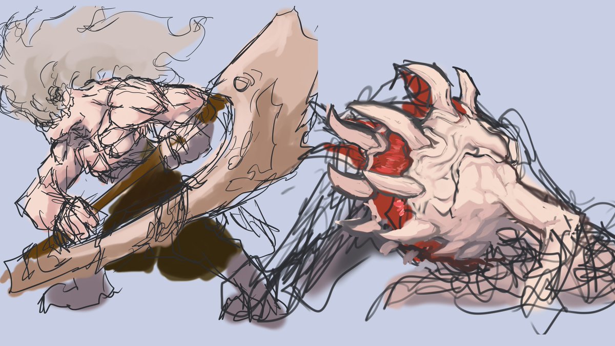 HollowCoreGame's tweet image. Better run for your life.

#mondaymotivation #jprg #indiedev #horrorart #gameart #conceptart #indiegamedev #indiegame #jrpg #rpg