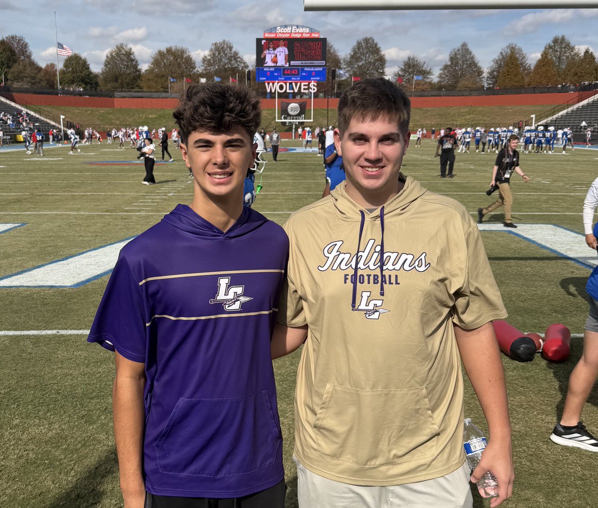 Had a great time at <a href="/UWGFootball/">West Georgia Football</a> with <a href="/Mac_Powell14/">Mac Powell</a>.  Thanks <a href="/CoachSEllis/">SUMNER ELLIS</a> for the invite!  <a href="/CoachNGodd/">NaShan Goddard</a> <a href="/KoachTaylor/">Coach Joel Taylor 🏈</a> <a href="/CoachHazelray/">DJ Hazelray</a> <a href="/coachtcslu/">Terron Carey</a> <a href="/Coach_AP3/">Aaron Pray III</a>