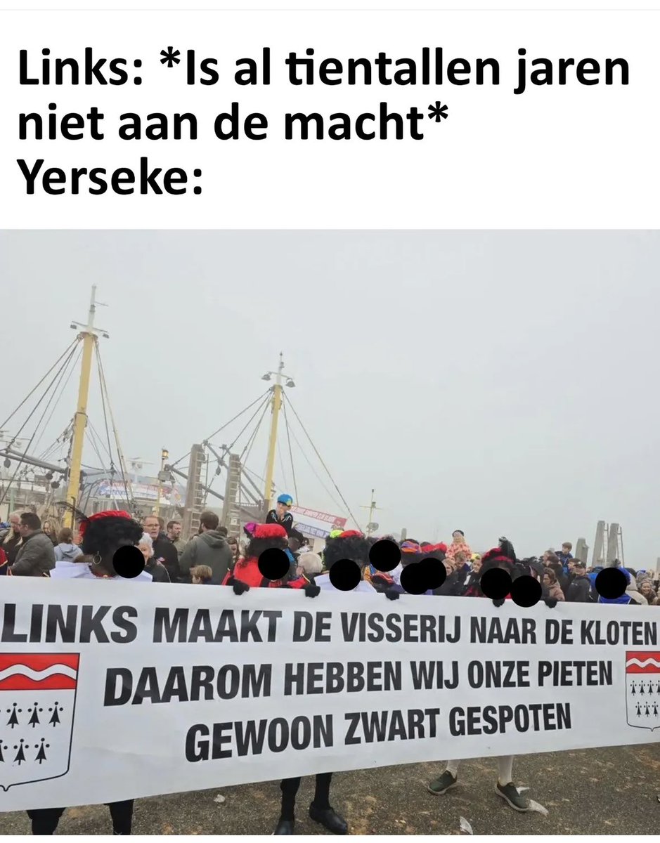 Racistisch klootjesvolk 😡