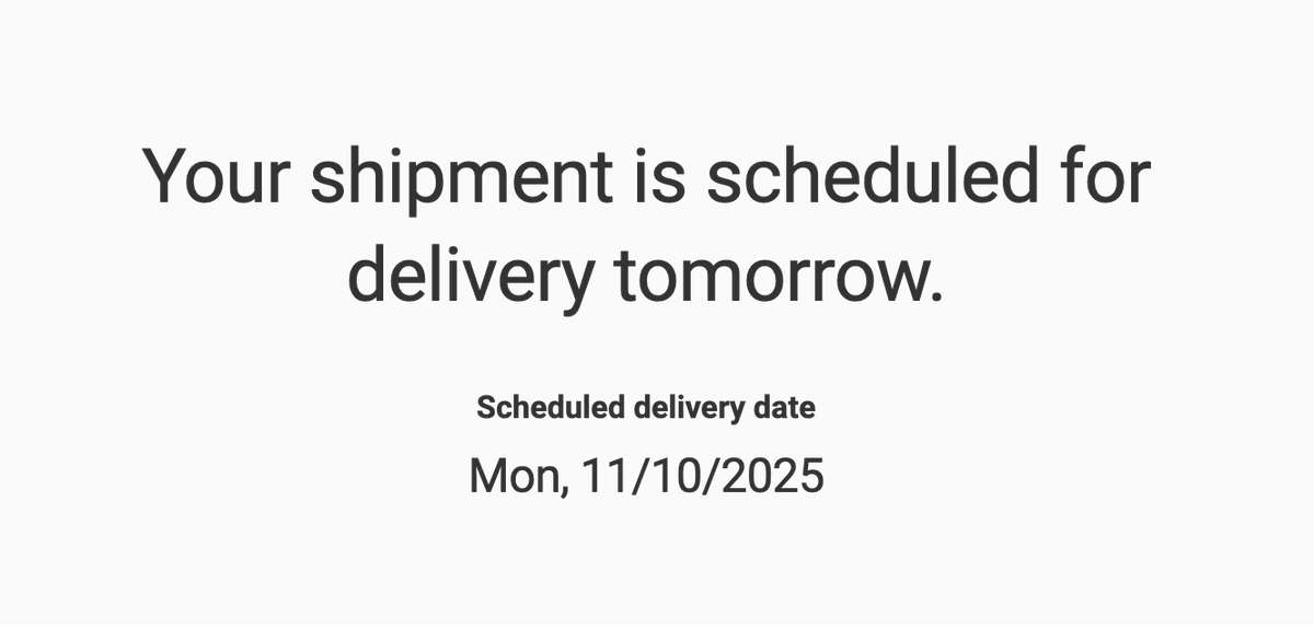eaikakou69999's tweet photo. @FedExHelp I'm not the shipper, your just going to tell me to pound sand.
you want to publicly show your "helping" but your not.
you lost a package.
It didn't show up.
#fedexfail @Fedexlost @FedEx https://t.co/l8aq2LcPYo