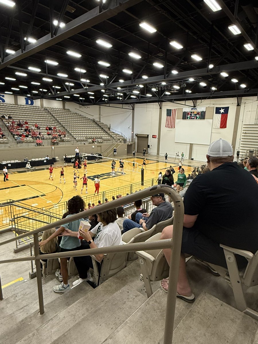 Wouldn’t miss this for the world. Followed <a href="/Dragon_Vball/">DragonVolleyball</a> all season and today in the state semifinal. Let’s go Dragons!