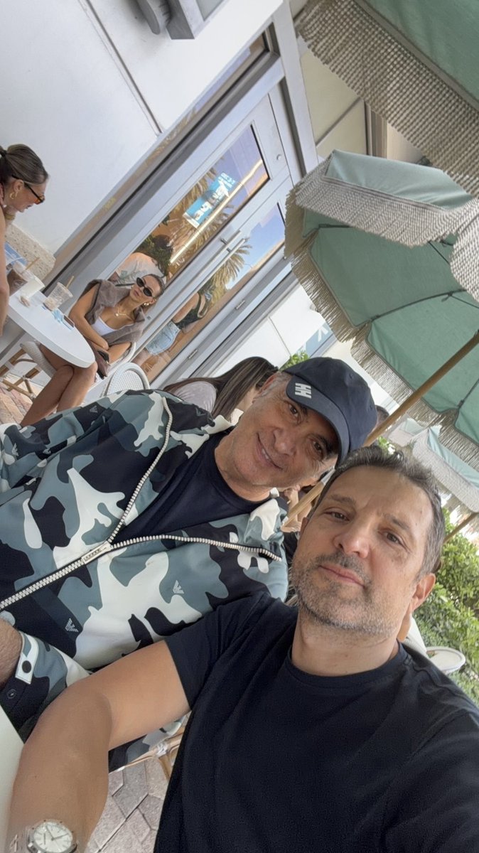 Fikret Başkanım ile Dünyanın öbür ucunda Beşiktaş’ımızı  konuştuk. 🦅.🖤🤍