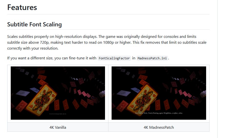 VinciusMedeiro6's tweet image. Legend Wemino released his MadnessPatch for Alice Madness Returns, fixing issues in the PC port such as crashing, infinite loading screens, high framerate issues and subtitle scaling at 1080p and above. It also unlocks the DLCs from the complete edition.