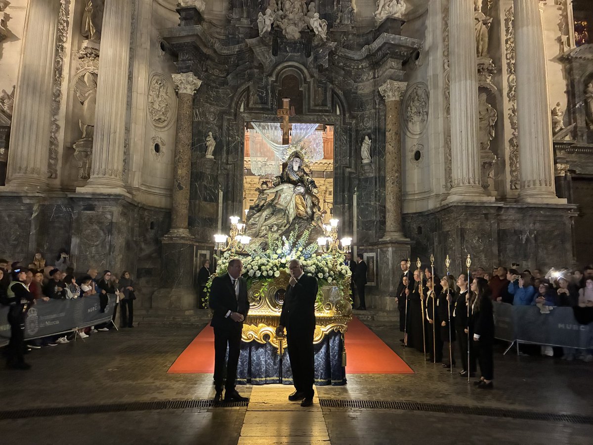 Magna de Murcia. Virgen de las Angustias de Yecla. Francisco Salzillo. 📷