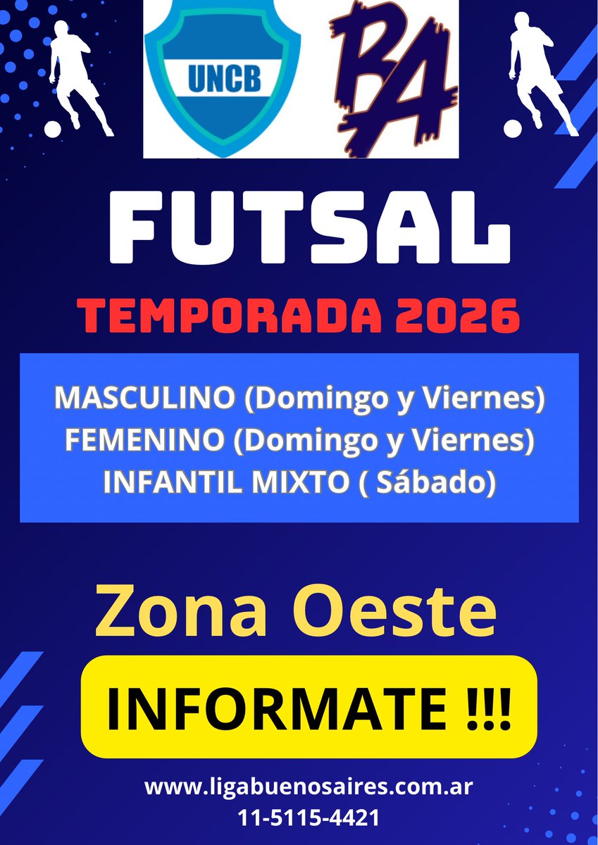 Que esperas para anotar a tu club y jugar futsal !!!!