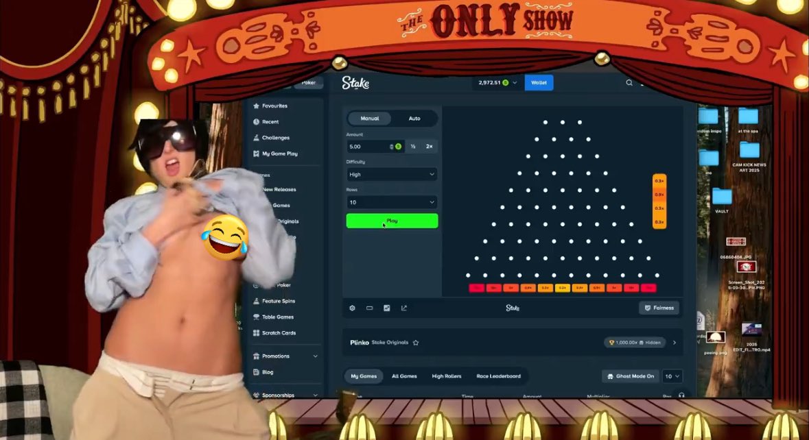 these stake streamers are crazy