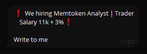 launy__fren's tweet photo. ❗️ Were hiring ❗️
salary 11k$ + 3% 
write TG : https://t.co/0jtvTSZet1

#analyst #trader $NVDA https://t.co/RqHbxqUFWT