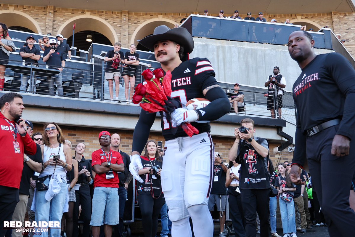 JarrettDRamirez's tweet image. I know guys like Zach Thomas, Gabe Rivera and Dwayne Slay were way before my time, but Jacob Rodriguez has played his way into potentially being #TexasTech’s greatest defensive player ever.