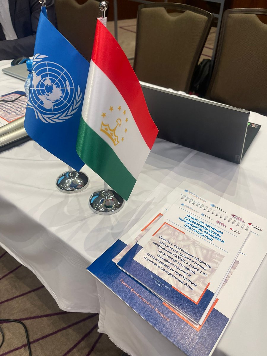 The 5th &amp; final national training in #Tajikistan on using evidence in #SALW trafficking &amp; terrorism cases marked the 20 trainings under the #SALW project in #CentralAsia strengthening capacity to counter the Terrorism–Arms–Crime nexus

🤝 by <a href="/UN_OCT/">United Nations Office of Counter-Terrorism</a> @unodc_Firearms
🙏 🇨🇦 #Canada