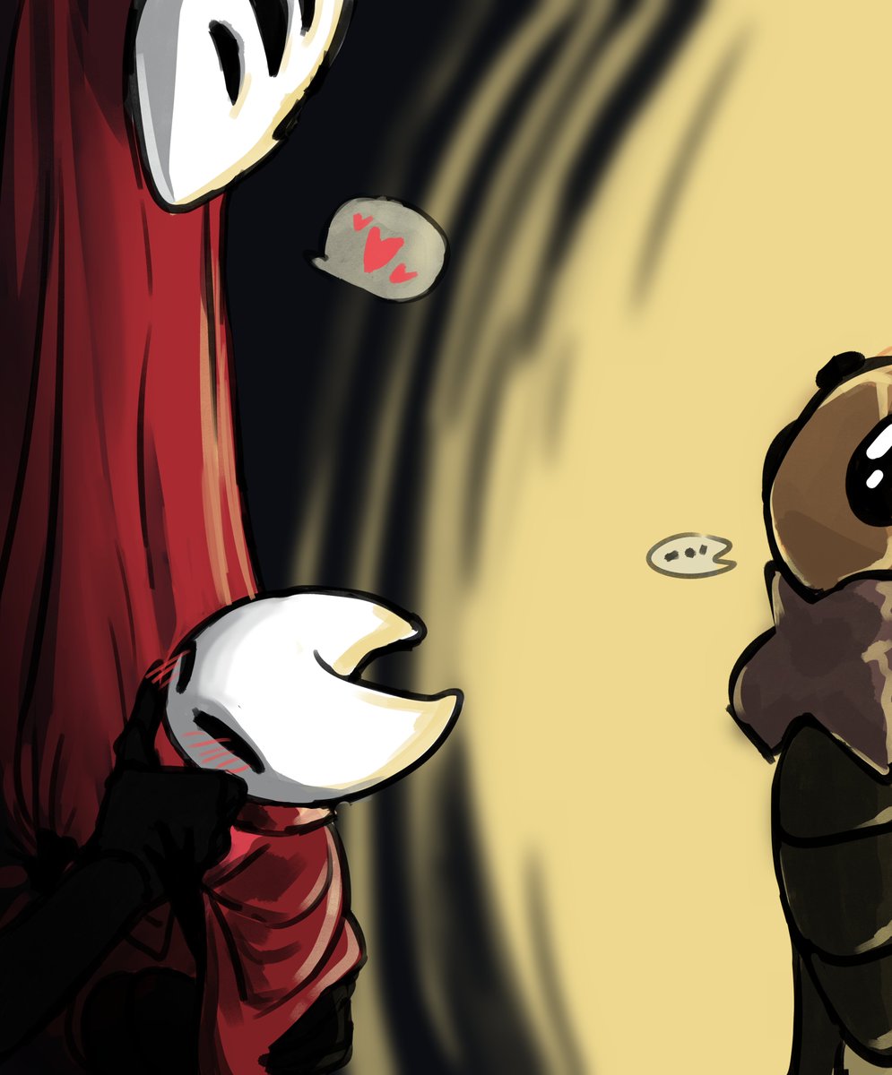 Boopie1002's tweet photo. Bebe Hornet and there is no tearful trap here at all, I assure you 🥹

#hollowknight https://t.co/nznMg8KLhU