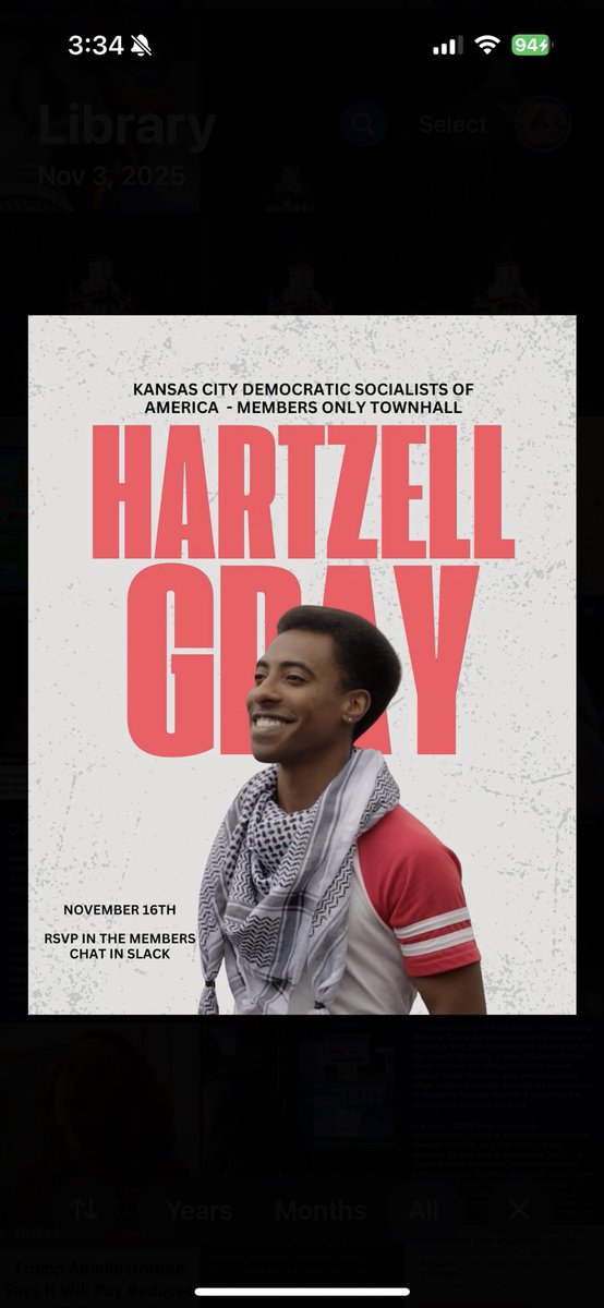 As a proud democratic socialist, I had a great time grabbing coffee with fellow comrades from <a href="/kansascitydsa/">Kansas City DSA 🌹</a> today. I always appreciate the chance to listen, learn, and build community together.

I hope to see you at our members-only town hall tomorrow. RSVP in the DSA Slack.