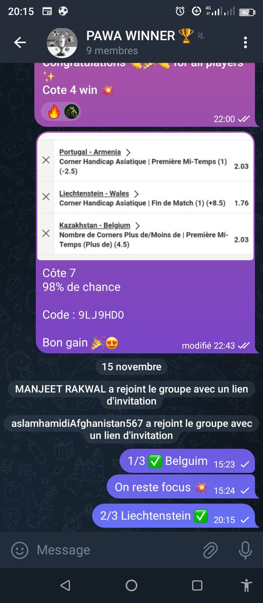 Notspamx's tweet photo. #BETPAWA
#1XBET 
#CAMEROUN 
#BENIN 
#SENEGAL 
#TOGO 
#CIV
#RDC
#Nigeria 
@WatcherGuru 
@elonmusk 

2/3 Liechtenstein ✅ 
Tu attends quoi pour rejoindre le canal telegram gratuitement? 
https://t.co/MDyLM0PqZf https://t.co/ZWxhzCKcCY