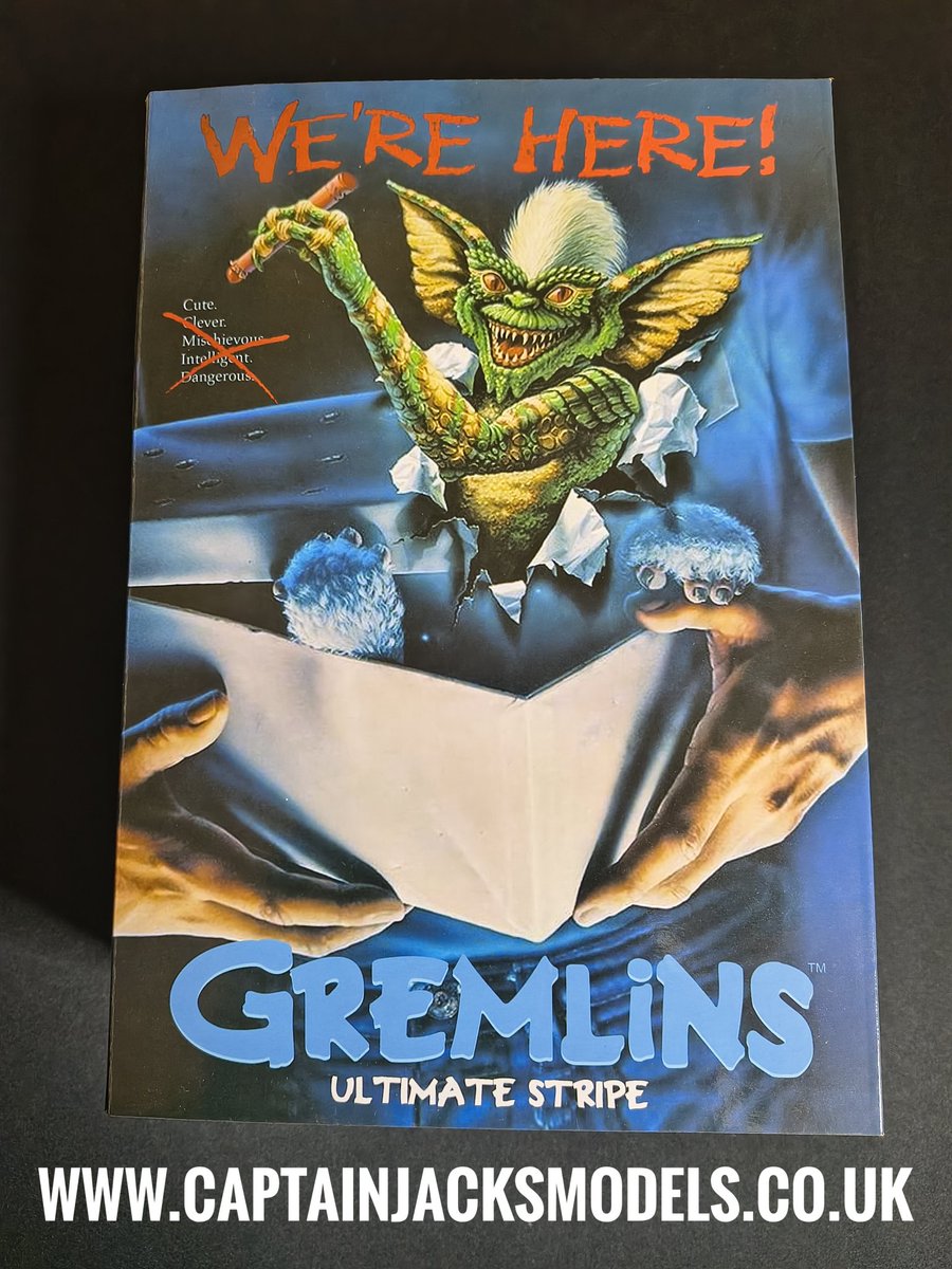 CaptainJModels's tweet image. NECA Gremlins Ultimate Stripe Collectors Figure Superb Condition.
captainjacksmodels.co.uk

#gremlins #gremlins2 #stripe #neca #necafigures #captainjacksmodels #horrorcomedy #1980s #actionfigures #moviefigures
