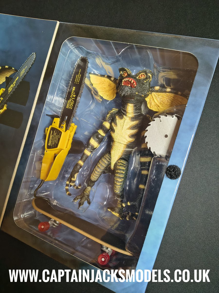 CaptainJModels's tweet image. NECA Gremlins Ultimate Stripe Collectors Figure Superb Condition.
captainjacksmodels.co.uk

#gremlins #gremlins2 #stripe #neca #necafigures #captainjacksmodels #horrorcomedy #1980s #actionfigures #moviefigures