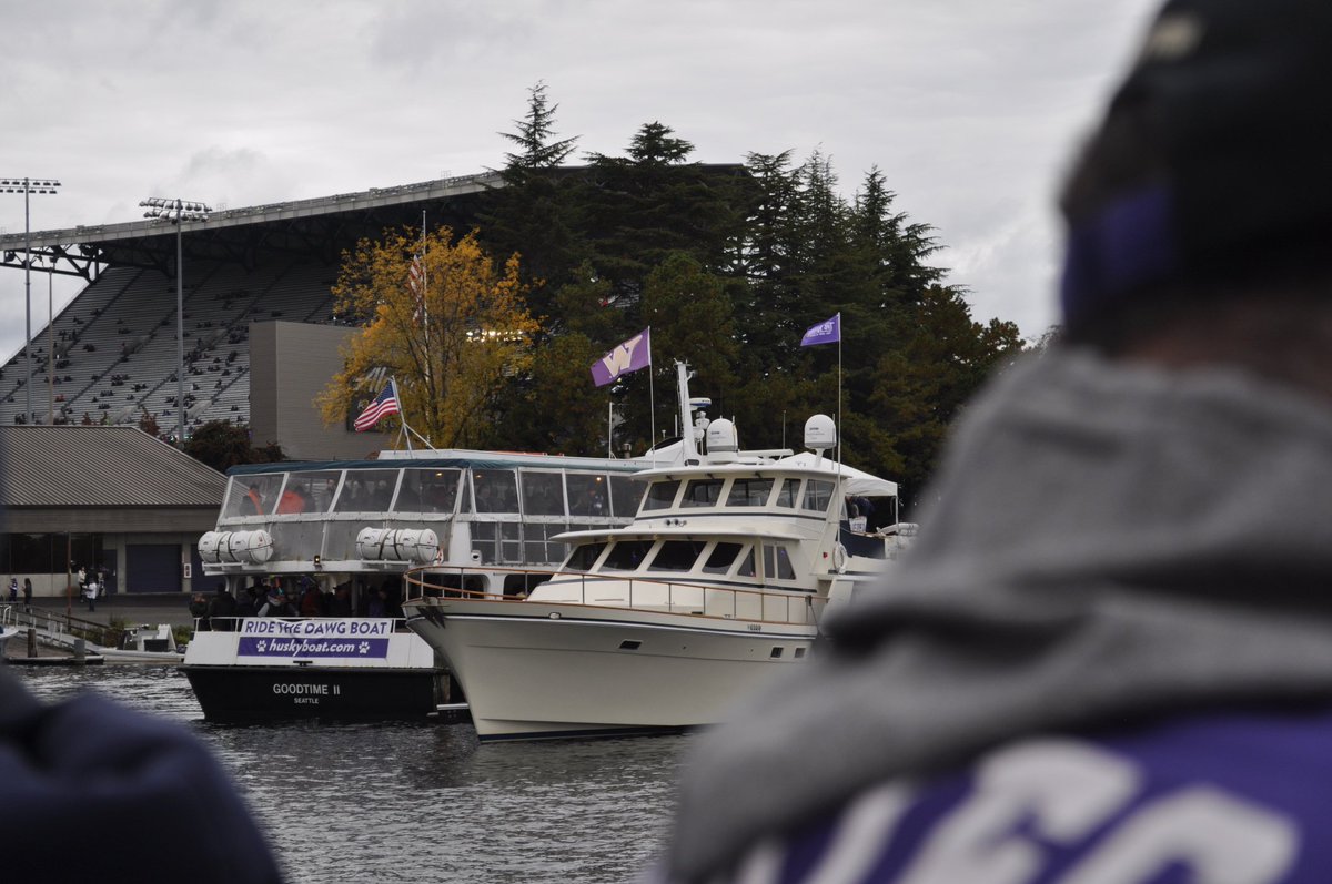 In a sport defined by tradition, <a href="/UW_Football/">Washington Football</a> offers a scene unlike any other — thousands of fans floating in Husky Harbor for the best yacht party in college football.

I rode along on a "sailgating" cruise to fully understand this quintessentially PNW tradition for <a href="/FOS/">Front Office Sports</a> ⬇️
