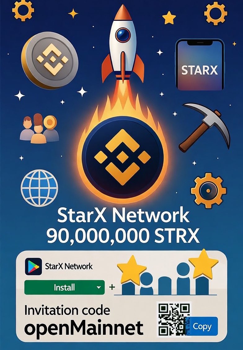 openmainnet's tweet image. Mine Now before StarX network launch 🚀, we are very early, only 90 Million total supply, the launch price will be huge, the project just need unity and support from a larger community, so everyone, share this post and hit the like button asap 🔥🚀