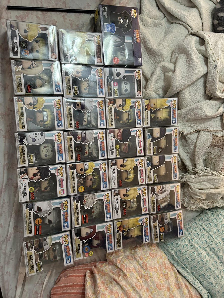 fmisstud86's tweet image. Update on the Naruto pops one trying to trade or sell. Would really like to finish some of my collection. Rp appreciated.