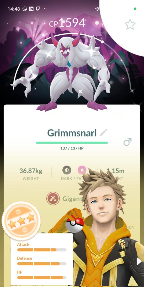 ZelekThorm's tweet photo. #PokemonGO Event Terres Sauvages (Jour 1)

✨ 7 shiny
💯 1 Parfait
⌛ 3h30 de jeu
🚫 Sans ticket

Et bah franchement on va pas se plaindre, je crois vraiment qu'il faut arrêter d'acheter leurs tickets de merde parce que sa change rien du tout 😂 1 raid = 1 Angoliath shiny 🤤 https://t.co/gruYAHF8rM
