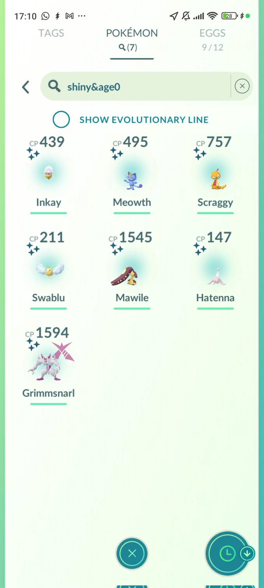 ZelekThorm's tweet photo. #PokemonGO Event Terres Sauvages (Jour 1)

✨ 7 shiny
💯 1 Parfait
⌛ 3h30 de jeu
🚫 Sans ticket

Et bah franchement on va pas se plaindre, je crois vraiment qu'il faut arrêter d'acheter leurs tickets de merde parce que sa change rien du tout 😂 1 raid = 1 Angoliath shiny 🤤 https://t.co/gruYAHF8rM