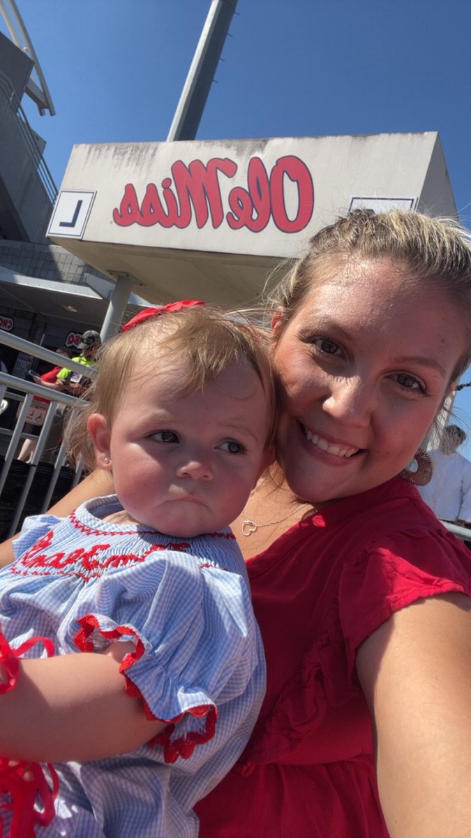 SGracce's tweet photo. @lanekiffin17 @OleMissFB @OleMissSports I promised my husband season tickets and a baby boy (IVF) if we get on the Jumbotron today at Florida game.. let’s gooooo. Make it happennnn https://t.co/UVISaRvSRc