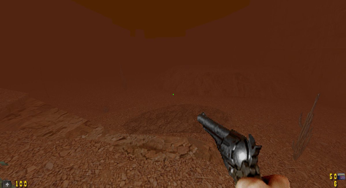 This week has been productive. I'm working on two levels simultaneously (one of them wasn't planned), I've made a more accurate fall damage, and I've almost got everything set up in the demo with the new UZDoom. Wow! #uzdoom #indiegame #boomershooter #FPS #gameDev