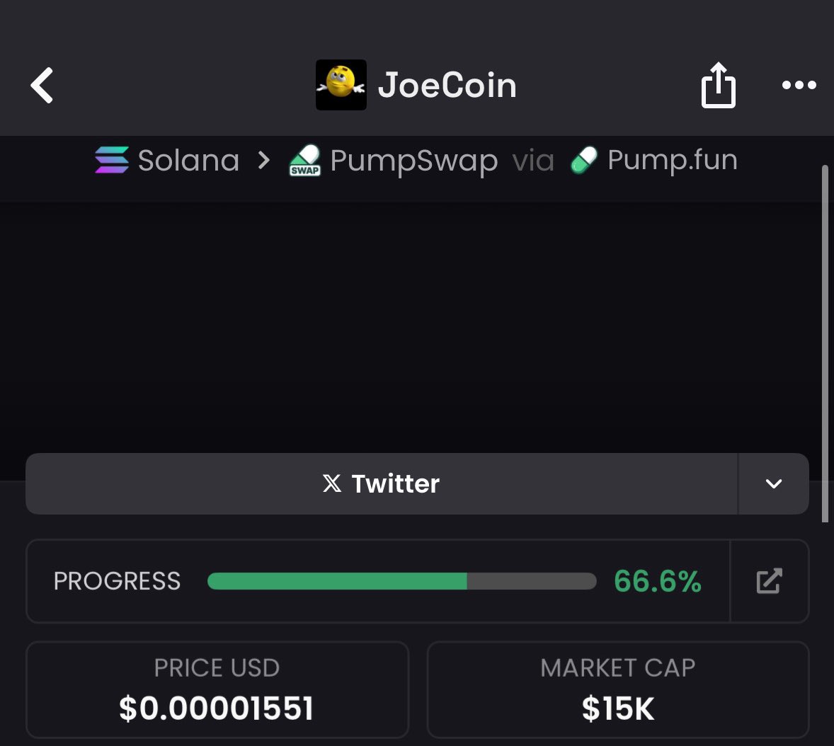alphasuperups's tweet photo. Timing separates the movers from the watchers ⚡👀
TG locked in — every moment hits different
$joe at $15k MC entry—$83k MC🟢
Momentum sparked, next steps brewing

BtgeDHyp8hgzNRczoNJYKc3sZperFxboiUzTqPBtpump

DM if you want to keep the signal close
#SolanaMemeCoins https://t.co/OH7UEzWSFt