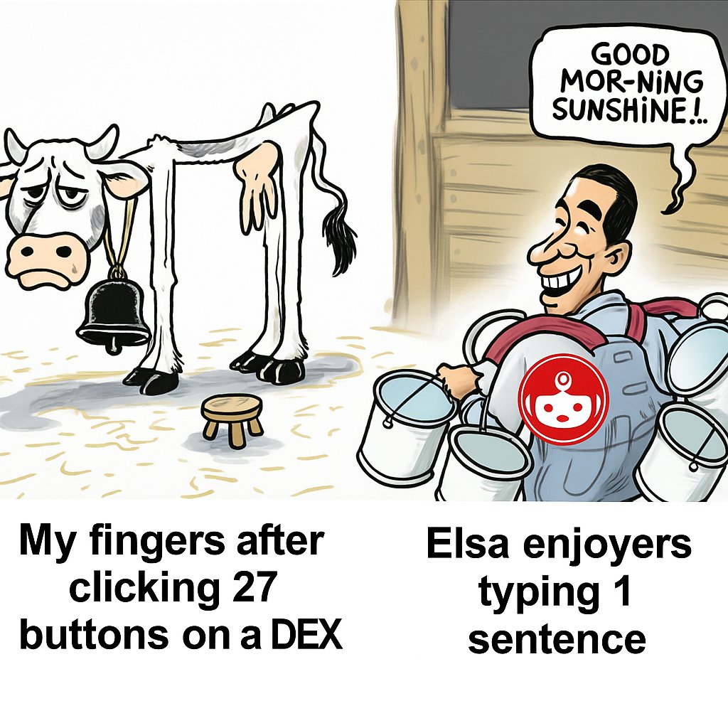 CryptoScarborn's tweet photo. GElsa, Elsa doing cross-chain like it’s nothing
@HeyElsaAI https://t.co/zy2aOnfbLx