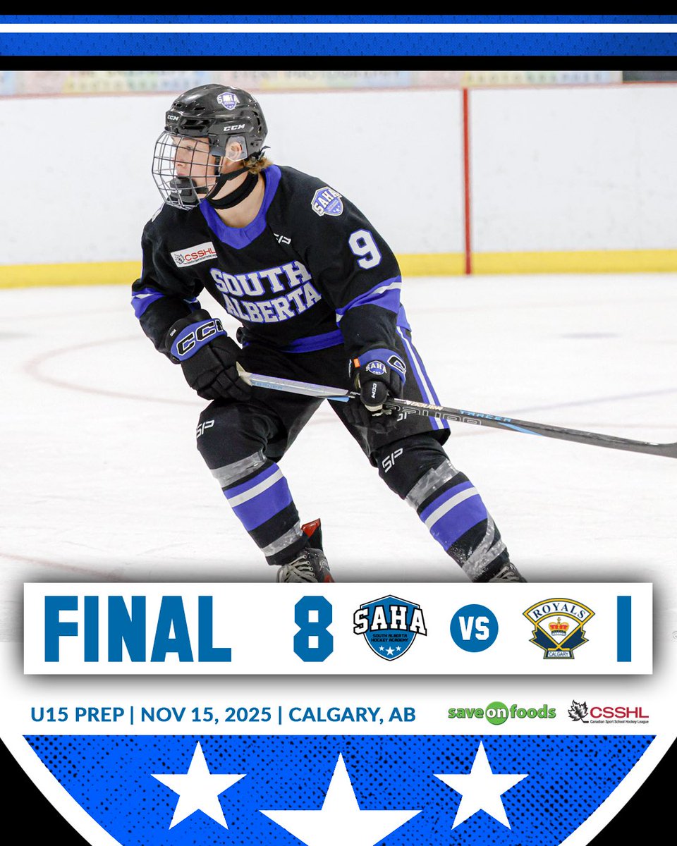 SAHockeyAcademy's tweet image. Off to the B semi final! After being scored on five times in their opener, the boys have given up just one goal in each of their last three games. Kyan Vansandt potted three 🧢 🧢 🧢 in this morning’s quarter.

#SAHA #CSSHL