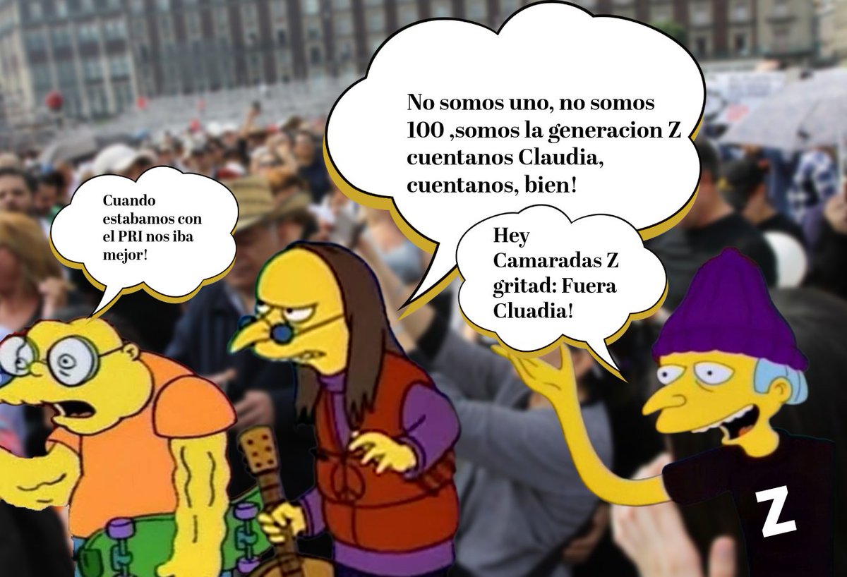 CUentenNlos bien.... 

#GeneracionZ  #MEXICOCITY  #FueraClaudia #MarchaNacional