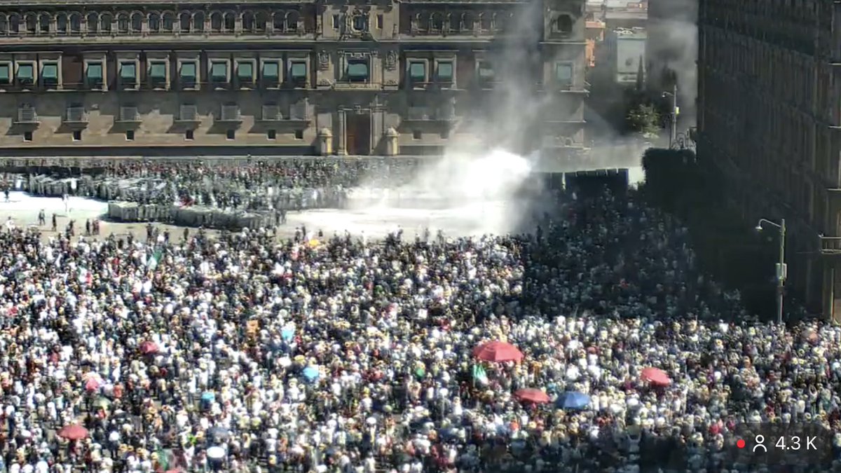 JesusCONACIPUE8's tweet photo. NO REPRESION #AltoClaudia
#NoteEquivoques #MarchaGenZ https://t.co/7T6IYS92F6