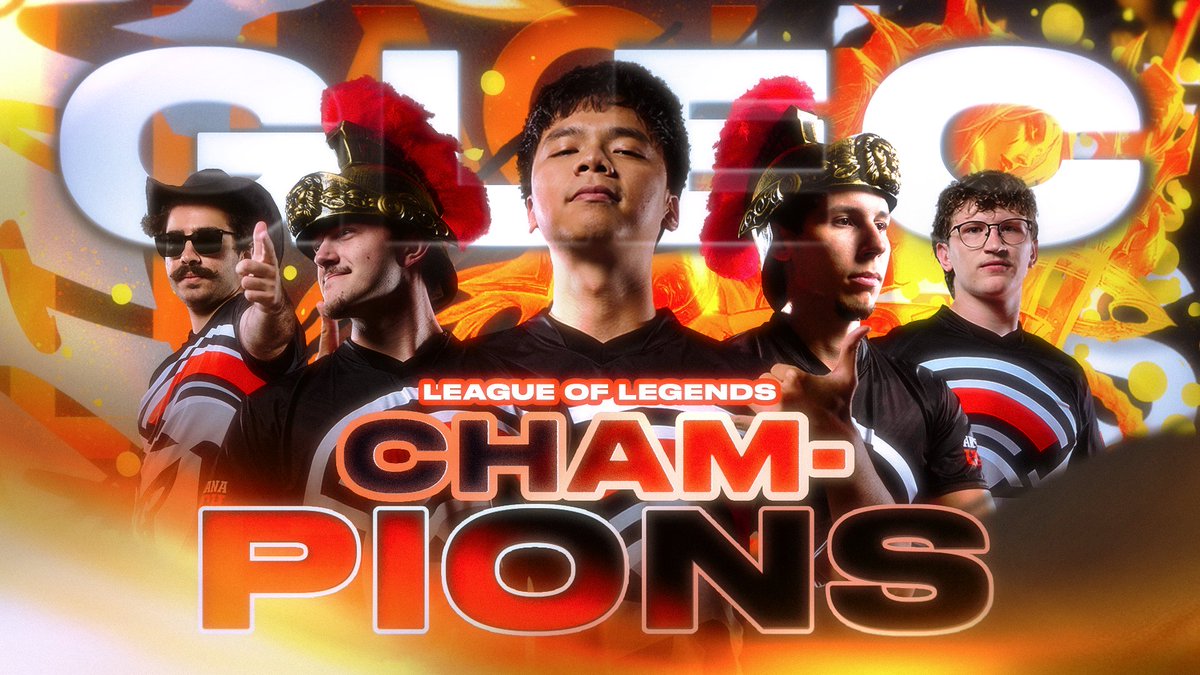 YOUR INDIANA TECH WARRIORS ARE <a href="/GLEC_GG/">Great Lakes Esports Conference</a> LEAGUE OF LEGENDS CHAMPIONS! 🏆🔥

A 3-0 sweep over <a href="/CSUVikes_GG/">Cleveland State Esports</a> secures a PERFECT SEASON for the Warriors!

🔝  <a href="/BanditboyG/">BanditboyGames</a>
🪓  <a href="/kituruken/">Kituruken</a>
🧠  <a href="/Luca1lol/">Luca1</a>
🎯  <a href="/pinglolx/">ping</a>
🛡️   BO

#TechYeah | #WonIT